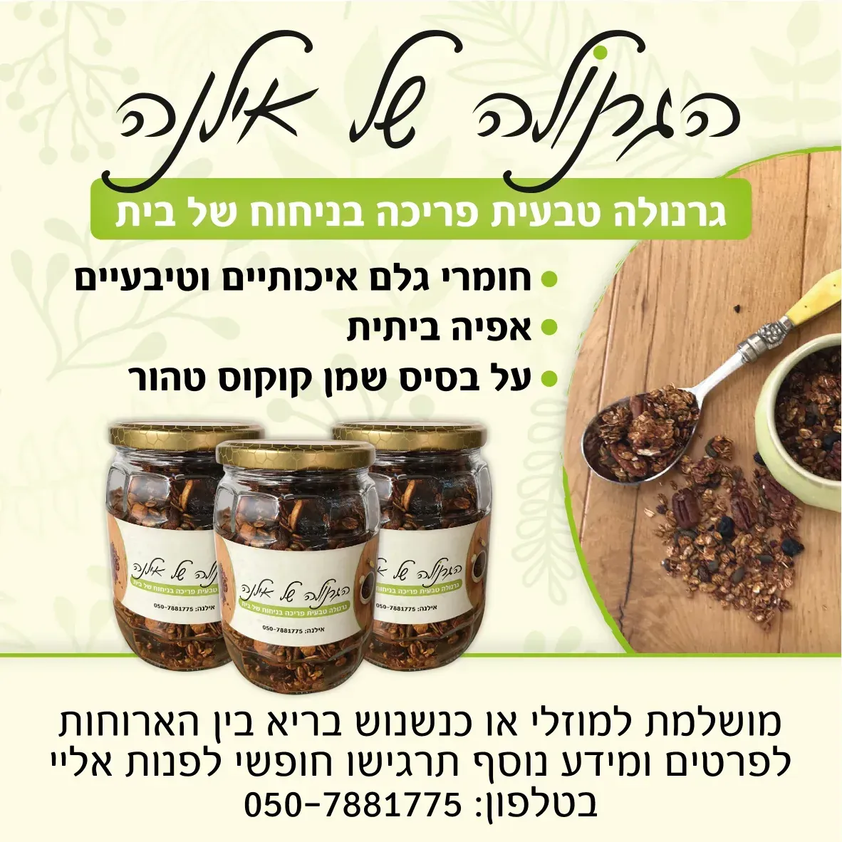 הגרנולה של אילנה - 1
